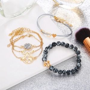 Love Bead Bracelet Jewelry Set